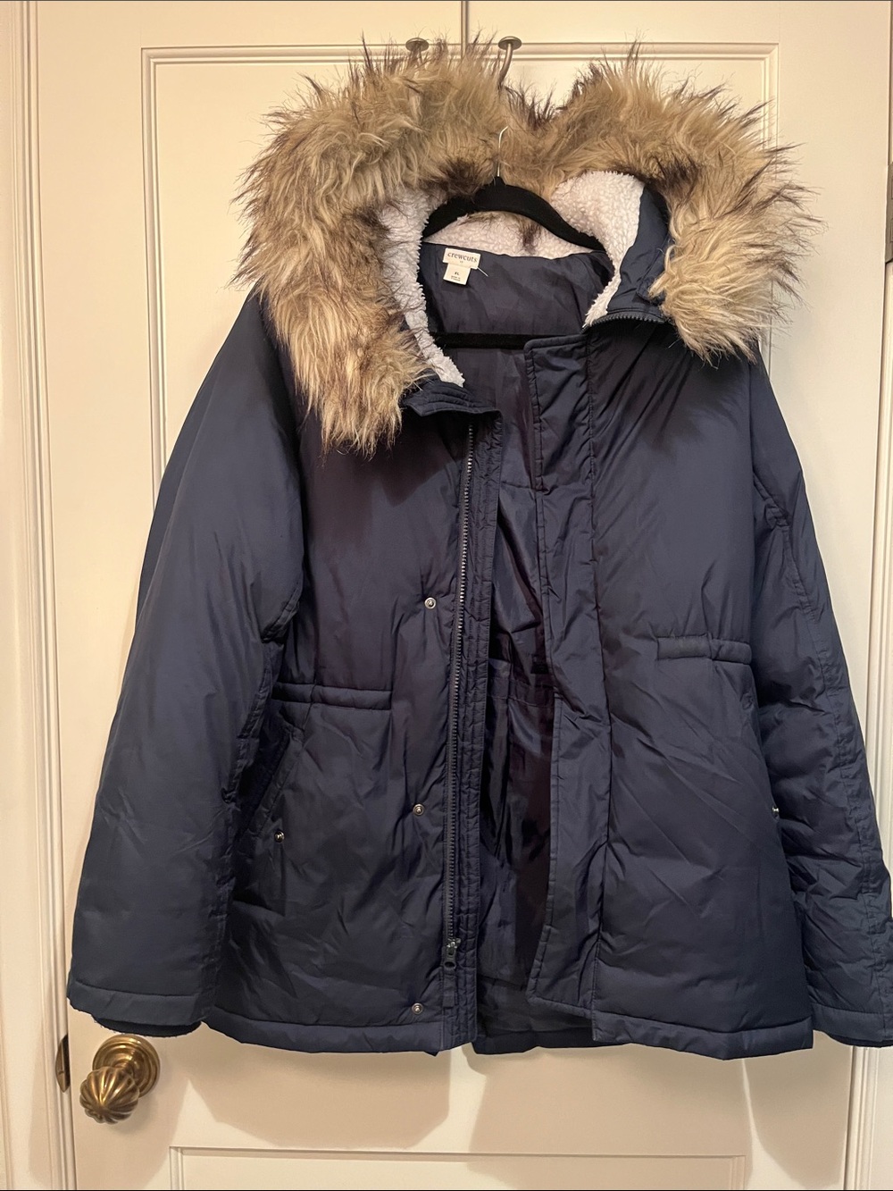 Jcrew Crewcuts boys fishtail parka